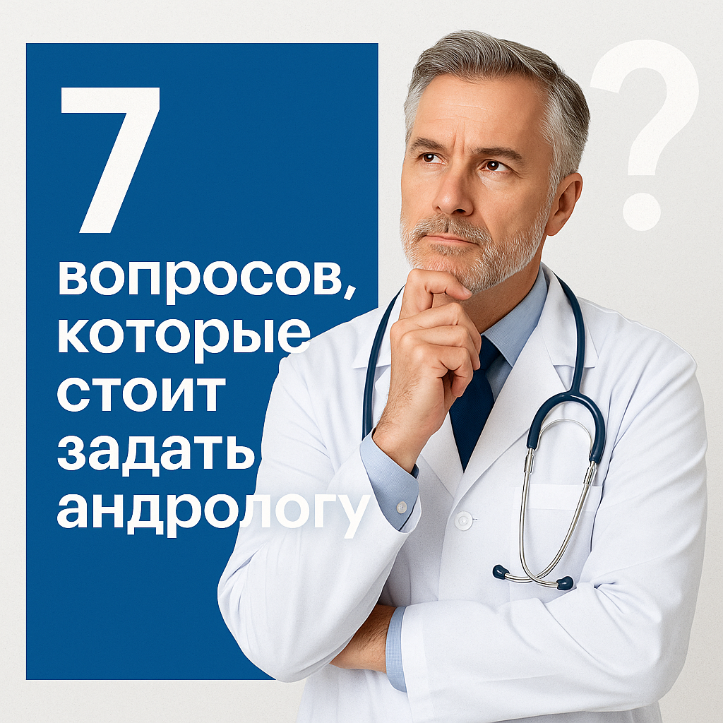 7 вопросов, которые стоит задать андрологу