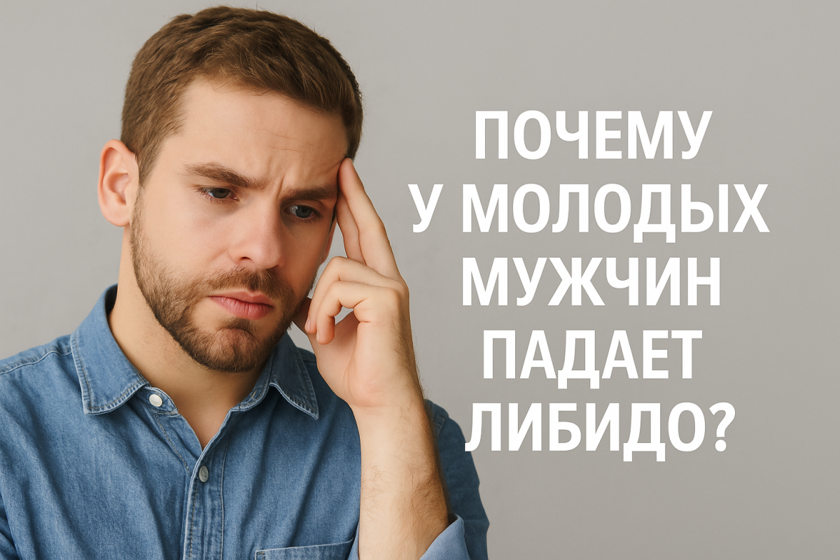 Почему у молодых мужчин падает либидо