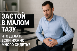 застой в малом тазу