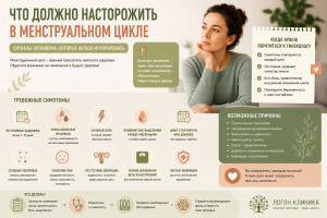 Что должно насторожить в менструальном цикле