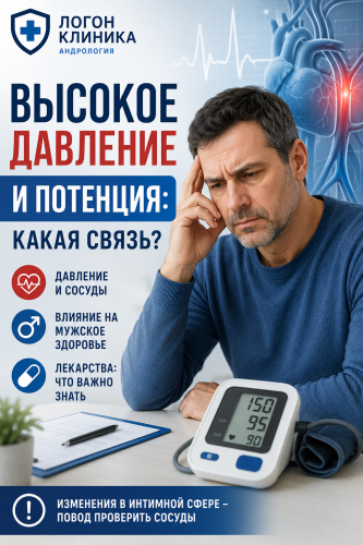 Высокое давление и потенция: связь гипертонии и мужского здоровья