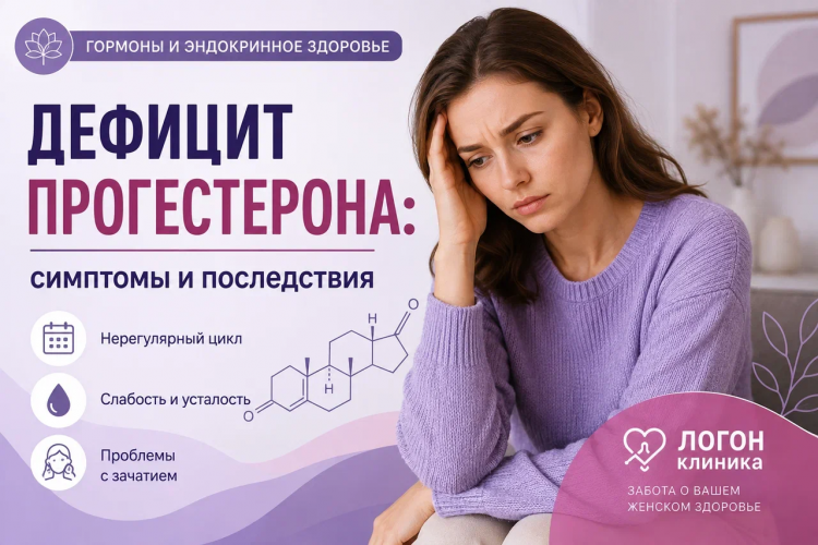 Дефицит прогестерона у женщин: симптомы и последствия
