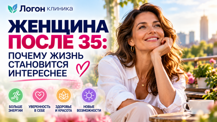 Женщина после 35: здоровье, уверенность и активная жизнь